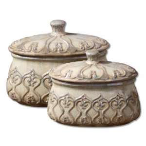    Uttermost Boxes Ronin, Containers, Set/2  19102