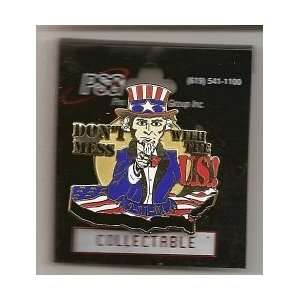  Uncle Sam 9 11 01 Dont Mess with the US Pin Sports 