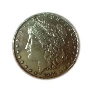  Two face Morgan dollar with Scratched Replica Everything 