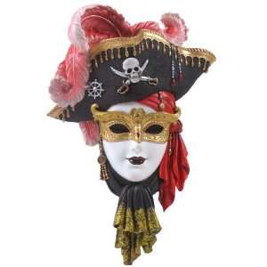  Pirate Carnival Mask Wall Plaque Toys & Games