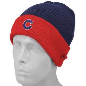  New Era Chicago Cubs Royal Blue Foldover Knit Beanie Cap 
