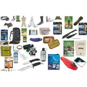  CMM Survival   Elite 1 Person Bug Out Bag / Survival Kit 