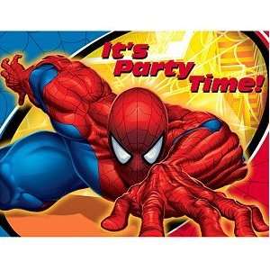  Spider Man Spider Sense Invitations (8) Party Supplies 