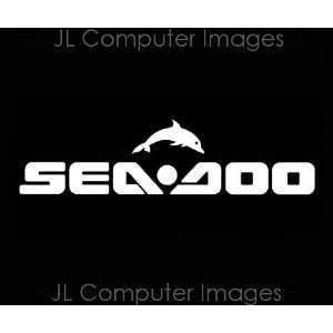  SEADOO WHITE DECAL 6 X 2 Automotive