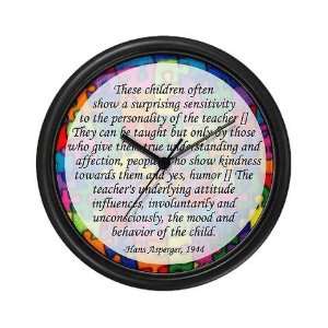  autism aspergers Autism Wall Clock by  