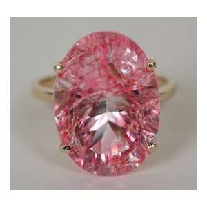  Crackle Quartz   Pink 