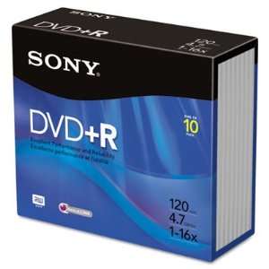  Sony DVDR Discs SON10DPR47R4 Electronics