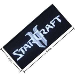  StarCraft Patch Game Logo Embroidered Iron on Patches Free 