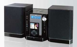 versatile, all in one system plays music from iPod, CDs, AM/FM radio 