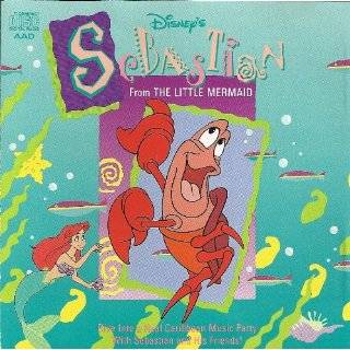 Sebastian From The Little Mermaid Audio CD ~ Sebastian