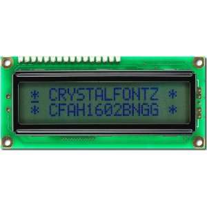  Crystalfontz CFAH1602B NGG JTV 16x2 character LCD display 