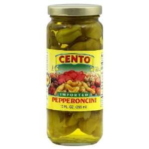 Cento, Pepperoncini, 12 OZ (Pack of 12) Grocery & Gourmet Food