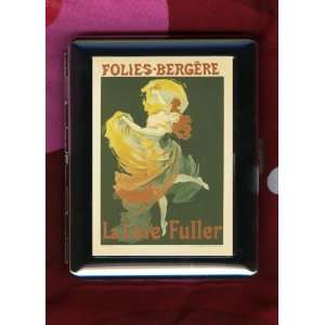  Folies Bergere Jules Cheret Ad Vintage ID CIGARETTE CASE 