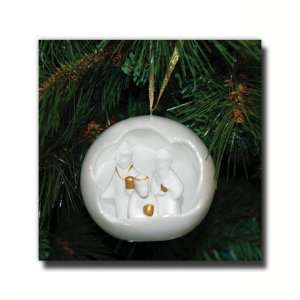 Three Wise Men Nativity Ornament   Ceramic Ornament   Comes in a Gift 