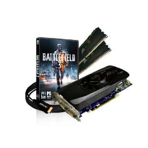  1024MB Graphics Card, Battlefield3 PC Game, HDMI Cable and 8 GB PC 
