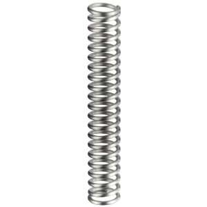  Spring, Stainless Steel, Metric, 3.7 mm OD, 0.5 mm Wire Size, 3 