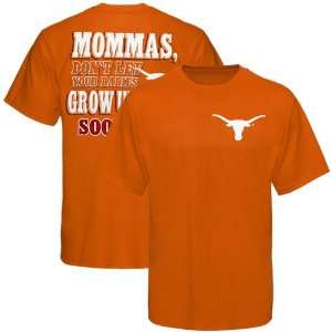 Texas Longhorns Burnt Orange Mommas T shirt  Sports 