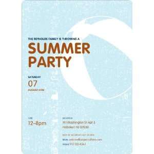  Beach Ball Summer Party Invitations Health & Personal 