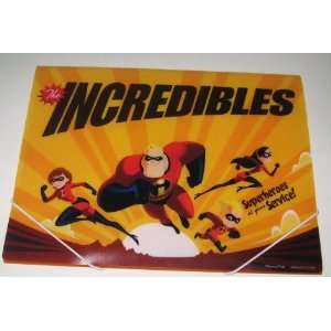  Incredibles File Folder 