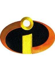 Disney The Incredibles Logo Embroidered Iron On Applique Patch