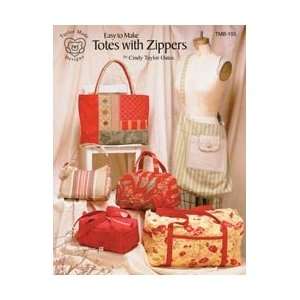  Taylor Made Designs Patterns Totes With Zippers TM 155 