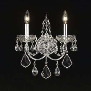  3222 CH CL SAQ Crystorama Lighting Imperial Collection 