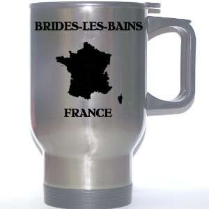  France   BRIDES LES BAINS Stainless Steel Mug 