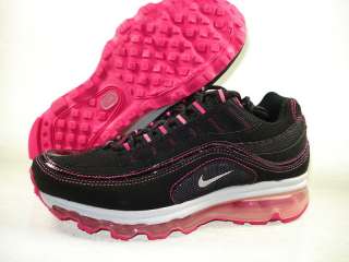 Nike Air Max 24 7 Black/Pink (401258 001) Girls 4.5   7  