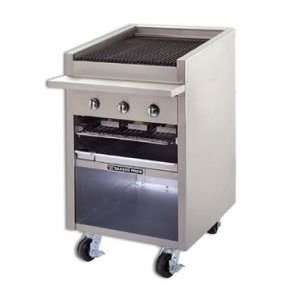  Bakers Pride F 24GS 24 Lava Rock Gas Charbroiler  75,000 
