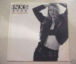 Inxs New Sensation/Guns in the Sky 45rmp Record  