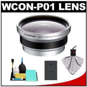 Olympus WCON P01 Wide Converter for M.Zuiko 14 42mm II Lens (Silver 