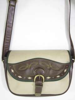 SOCO PARIS Tan Brown Leather Handbag Shoulderbag  