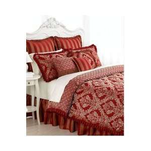  Waterford Red Banbury King Bedskirt Only (Clearance 