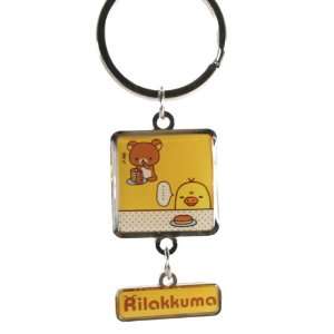   Charms   Rilakkuma and Kiiroitori (3 Key chain) Toys & Games