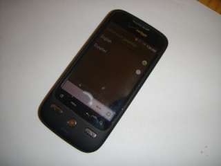 HTC DROID ERIS PB00100 BLACK VERIZON CELL PHONE   AS IS CRACKED SCREEN 