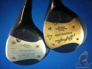 SET WOODS GOLFCRAFT PERSONALIZED PRO ZONE GOLF CLUBS  