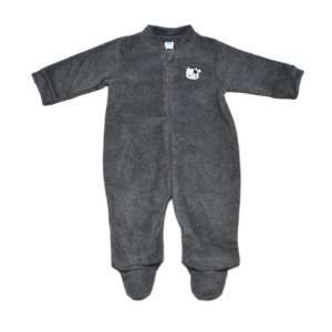   Boys Fleece Coverall (Sizes 0M   9M)   colors as shown, 0 3mos Baby