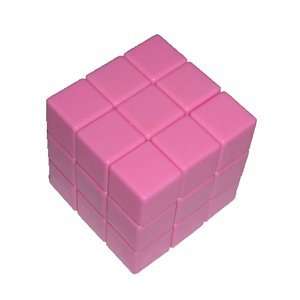  Dayan GuHong 3x3 Speed Cube Pink Assembled DIY Sticker 
