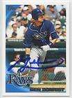2010 Topps #297 Ben Zobrist Autographed/Sig​ned Rays Car