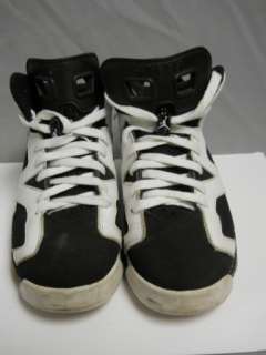 STYLISH NIKE AIR JORDAN 6 RETRO GS OREO BOYS SHOES SIZE 6Y  