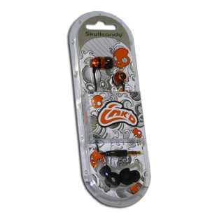 SkullCandy S2INCZ 039 Inkd Earbud Headphones (Orange/Black)   Brand 