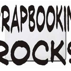  Scrapbooking Rocks Mousepad