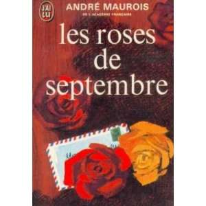  les roses de septembre maurois andré Books