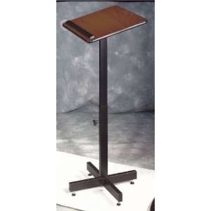   Speaker Stand, Adjustable, 20Wx16Dx30 44H, Medium Oak