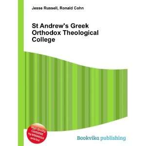  St Andrews Greek Orthodox Theological College Ronald 