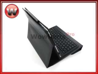 Wireless Bluetooth Keyboard Leather Case for iPad 1/2  