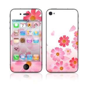  Apple iPhone 4G Decal Vinyl Skin   Pink Daisy Everything 