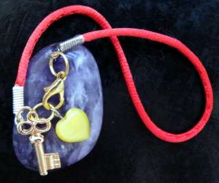 Kabbalah Red String Bracelet with Key wealth talisman  