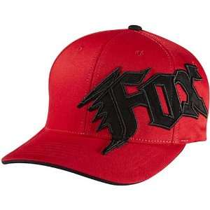 Fox Racing New Generation Mens Flexfit Racewear Hat/Cap   Color Red 