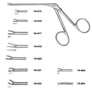 com GREVEN Ear Forceps, 2 /78 (7.3 cm) shaft, 5 mm jaws with 2.5 mm 